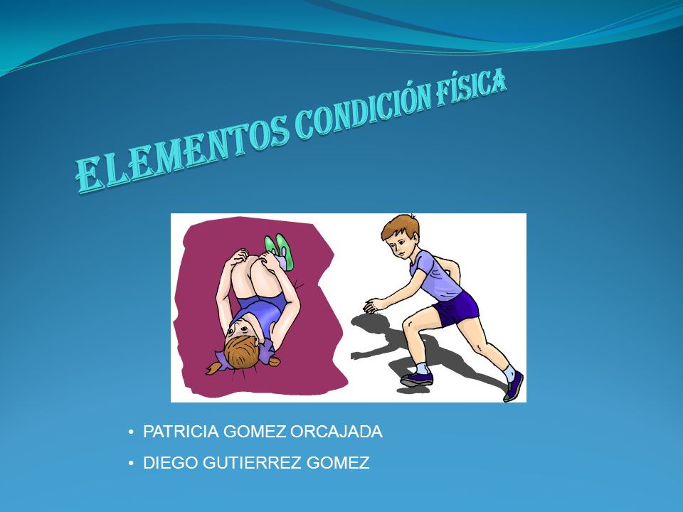 Que es la condicion fisica y sus componentes